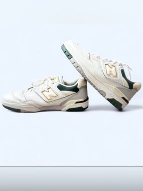 New Balance 550 White Green Size 10.5 Men BB550PWC